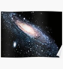 Andromeda galaxy Poster