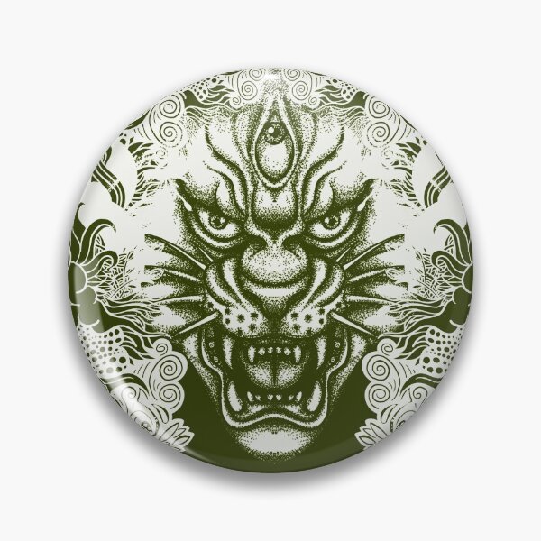 Item preview, Floral panther designed and sold by fakeface.