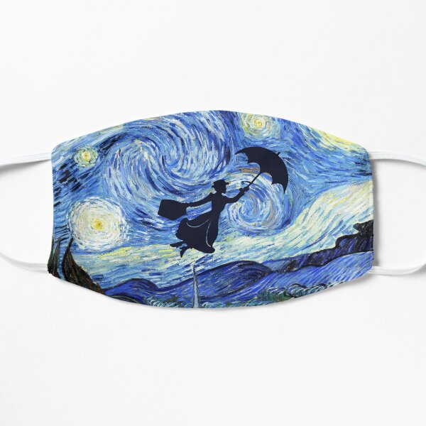 Mary Poppins Starry Night Flat Mask
