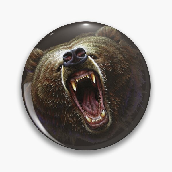 Item preview, Fierce Grizzly designed and sold by Salmoneggs.