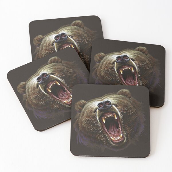 Item preview, Fierce Grizzly designed and sold by Salmoneggs.
