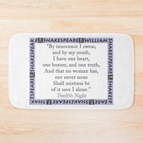 Item preview, By Innocence I Swear - Shakespeare designed and sold by CrankyOldDude.