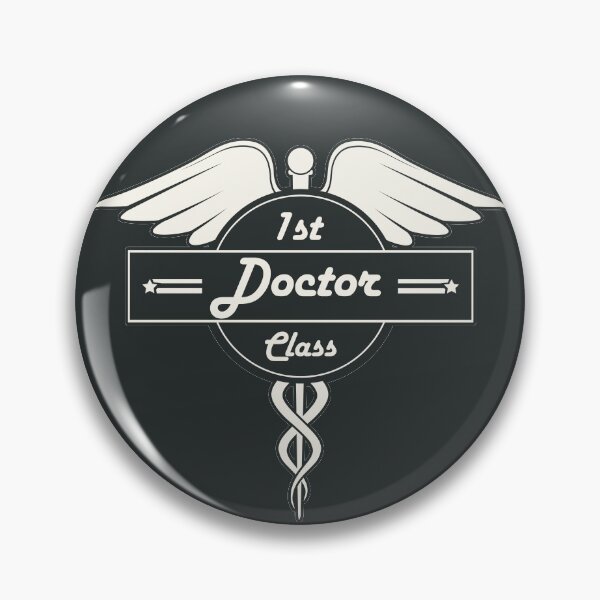 Item preview, First Class Doctor! Retro Career Gift designed and sold by justkidding-co.