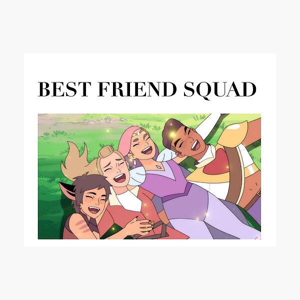 Best Friend Squad Photographic Print