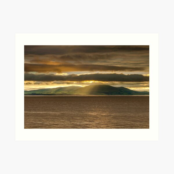 Criffel Rays Art Print