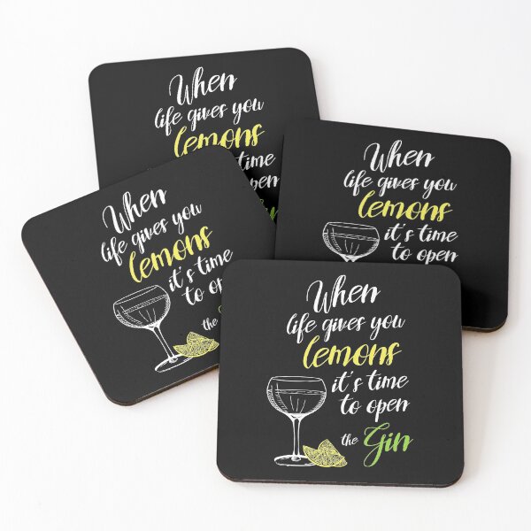 Item preview, When life gives you lemons it's time to open the Gin designed and sold by dk-design85.