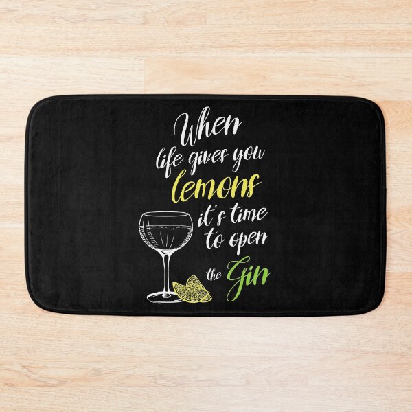 Item preview, When life gives you lemons it's time to open the Gin designed and sold by dk-design85.