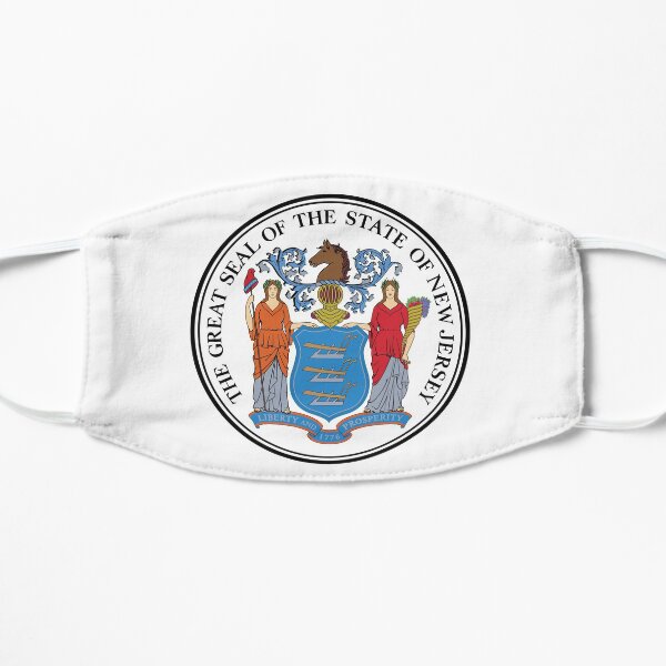 New Jersey State Seal Mask