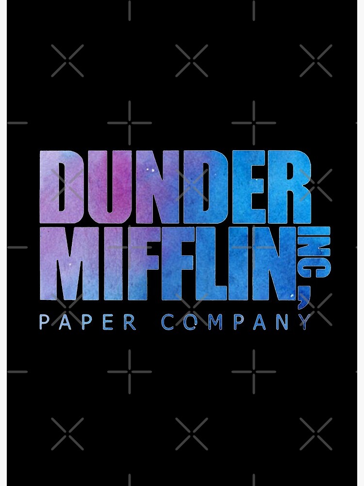 Dunder Mifflin The Office Logo | Art Board Print