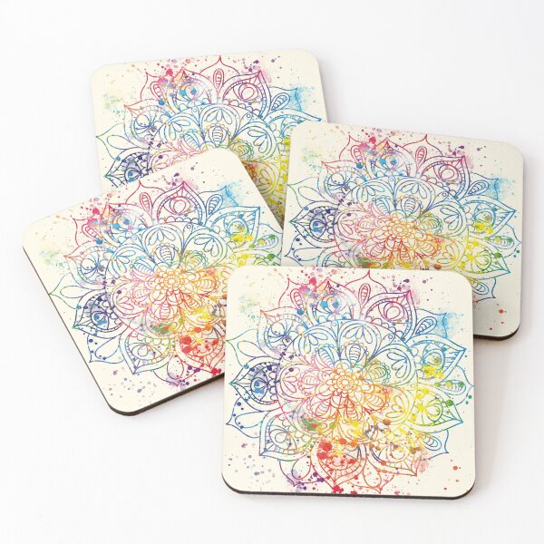 Item preview, Watercolor Mandala by Vart designed and sold by vartstudio.