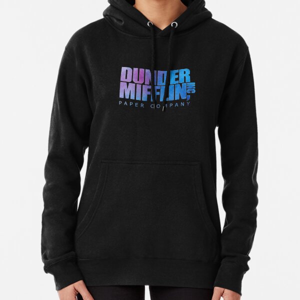 Dunder Mifflin Paper Company Inc The Office Logo Design Pullover Hoodie