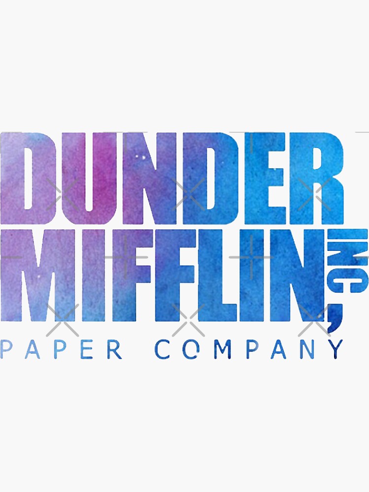 DESIGN: THE OFFICE-DUNDER MIFFLIN PAPER COMPANY, INC., dunder mifflin paper  company 