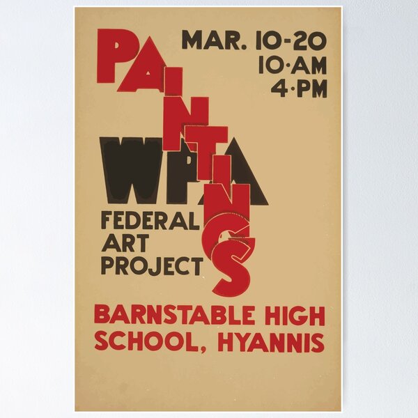 Item preview, WPA United States Government Work Project Administration Poster 0577 Paintings Federal Art Project designed and sold by wetdryvac.