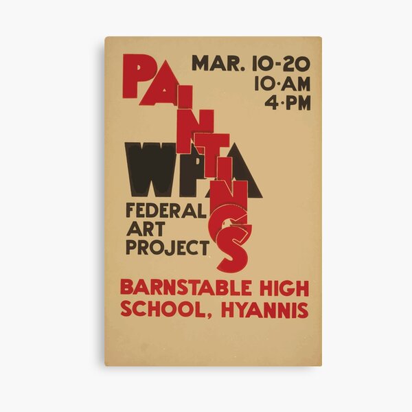 Item preview, WPA United States Government Work Project Administration Poster 0577 Paintings Federal Art Project designed and sold by wetdryvac.