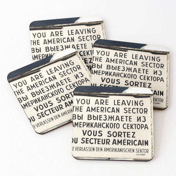 Item preview, Checkpoint Charlie - Schild designed and sold by rubenakopyan.
