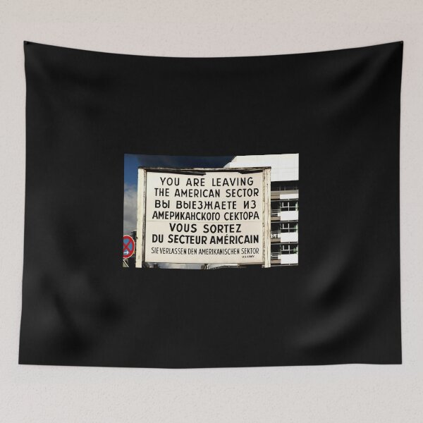 Item preview, Checkpoint Charlie - Schild designed and sold by rubenakopyan.