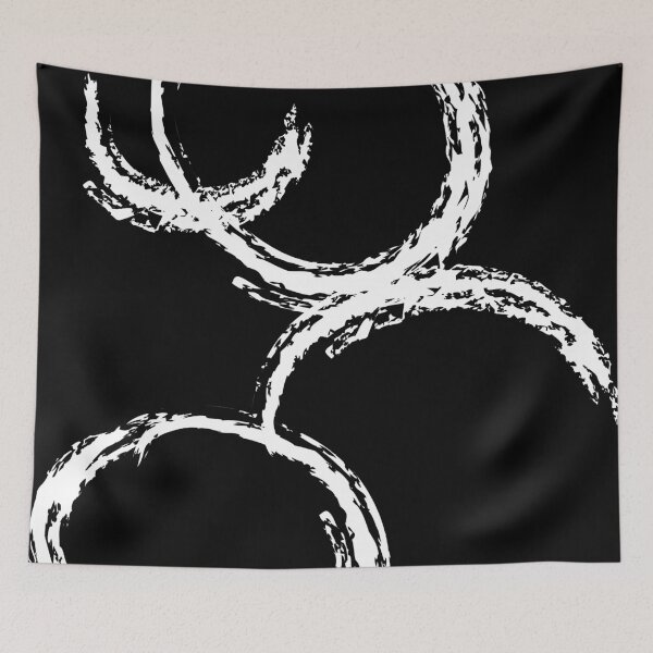 Item preview, Black Abstract line art 20 designed and sold by MinimalStudio.