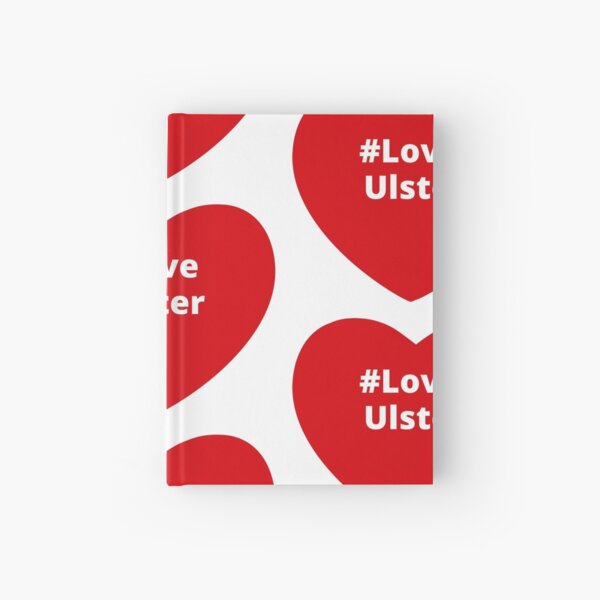 Love Ulster - Hashtag your Love Heart Hardcover Journal