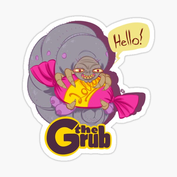 Vista previa del artículo con la obra «The Grub - The Real Grub», diseñado y vendido por James Fosdike.