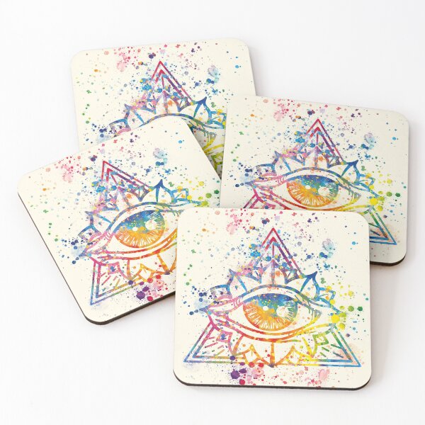 Item preview, Watercolor Eye of consciousness by Vart designed and sold by vartstudio.