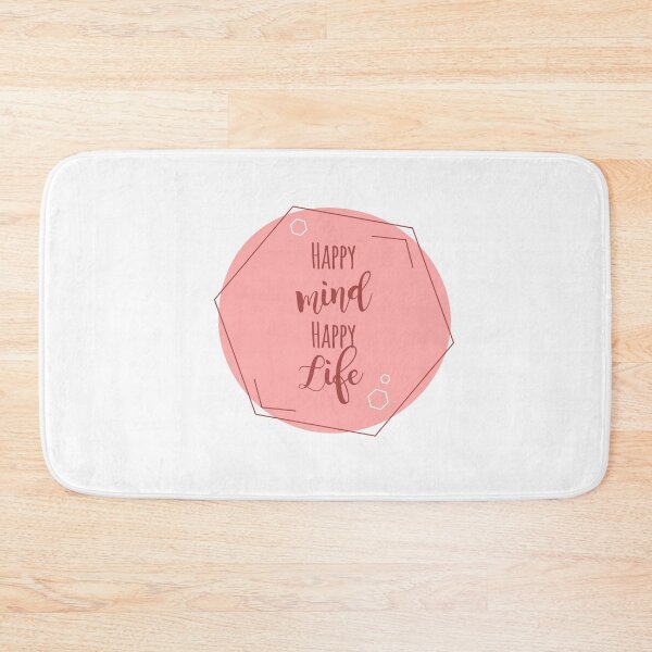Item preview, Happy Mind, Happy Life designed and sold by heartfeltarts93.