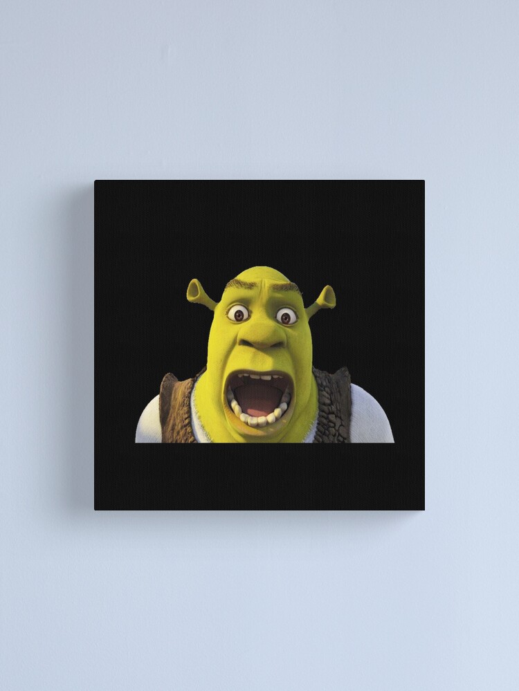 Screaming Shrek  Art Board Print for Sale by SunnyMoonCrafts