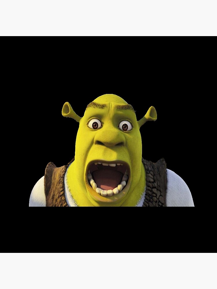 Screaming Shrek  Metal Print for Sale by SunnyMoonCrafts