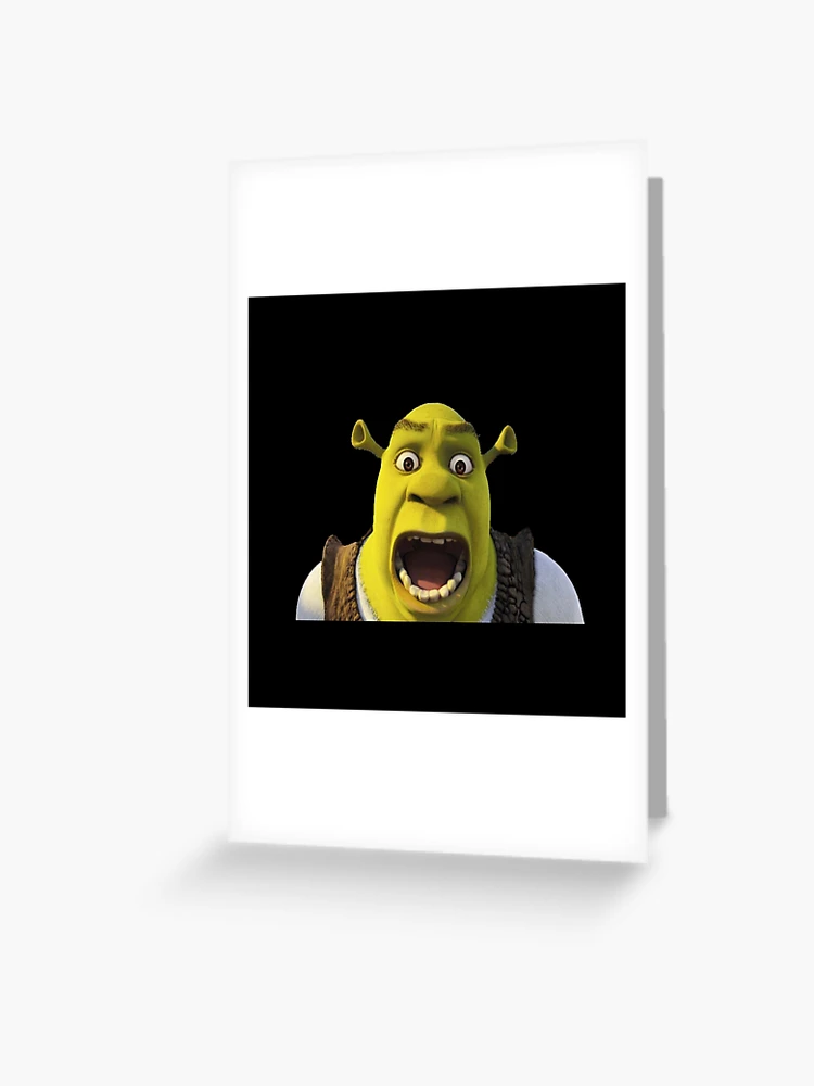 Tarjetas de felicitación for Sale con la obra «Shrek gritando» de  Matthew554a