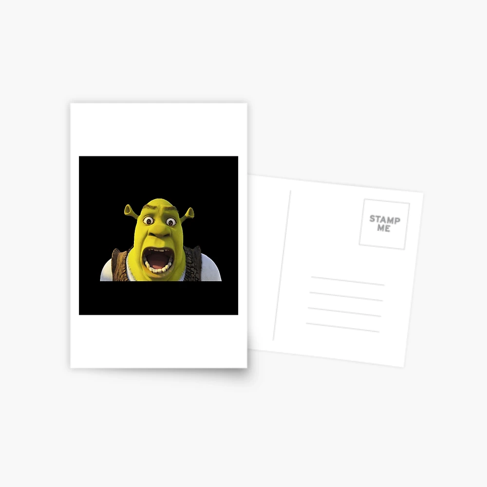 Tarjetas de felicitación for Sale con la obra «Shrek gritando» de  Matthew554a