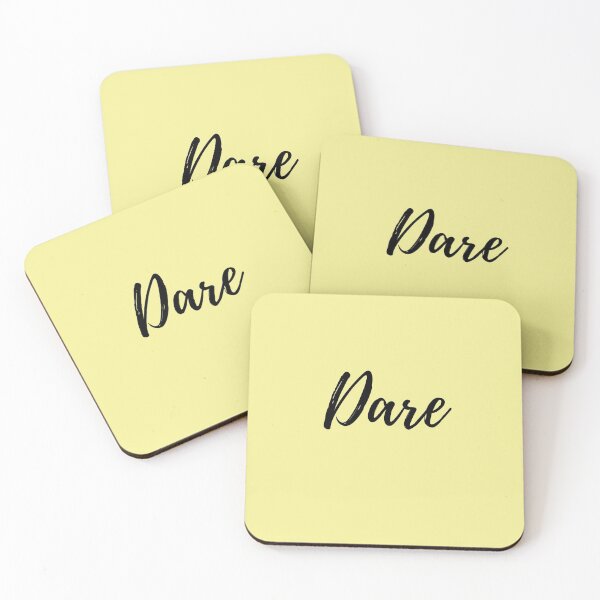 Item preview, Dare - Inspirational and uplifting words designed and sold by Pinnypin.