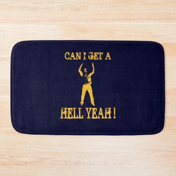 Item preview, Hell Yeah! (yellow) designed and sold by Spacemonkey Prints.
