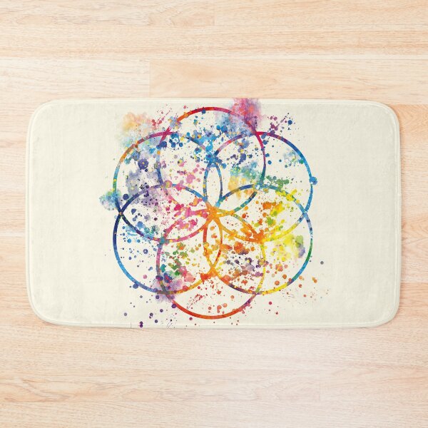 Item preview, Watercolor Sacred Geometry by Vart designed and sold by vartstudio.