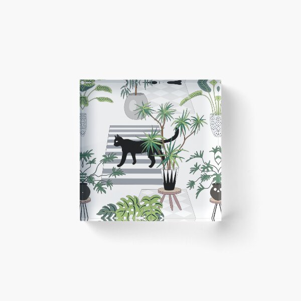 Item preview,  cats in the interior pattern designed and sold by anyuka.