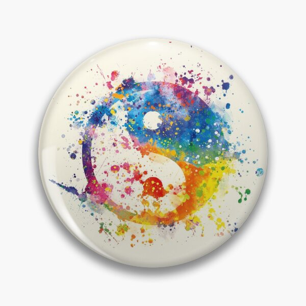 Item preview, Watercolor YIN YANG by Vart designed and sold by vartstudio.