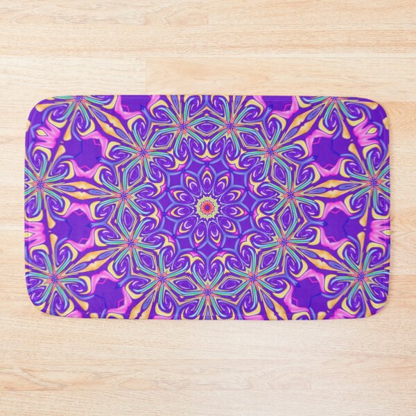 Item preview, Mandala Purple Simple Vsco Pattern Kaleidoscope Buddhism Christianity Tapestry designed and sold by Draculaura2009.