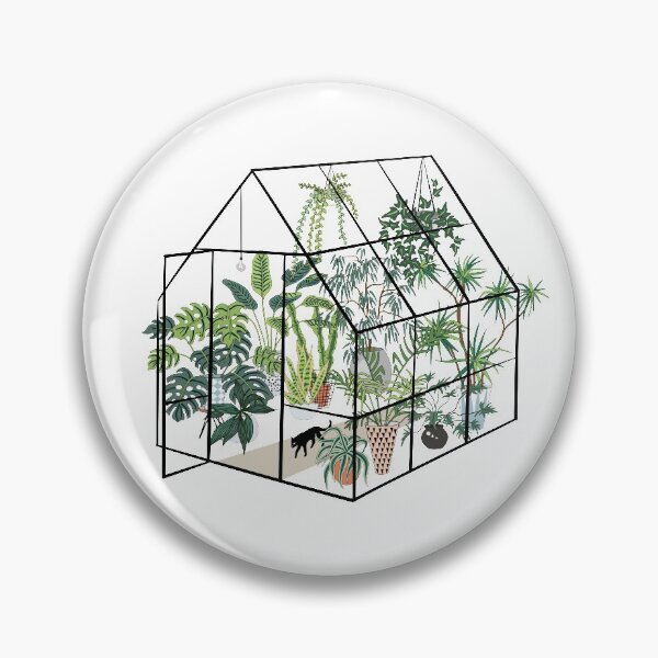 greenhouse with plants Pin