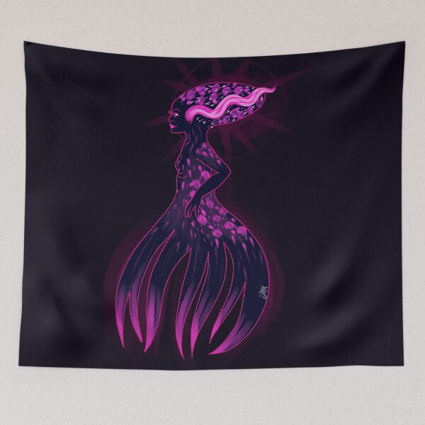 Item preview, firefly squid- pink designed and sold by Jenny Kirk.