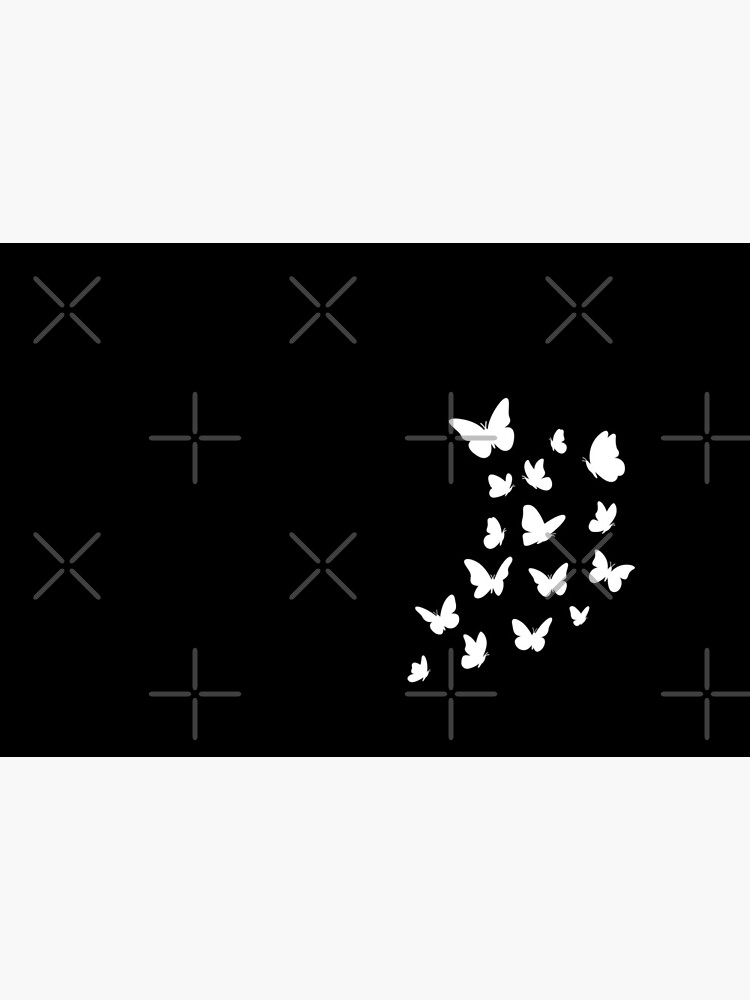 Butterflies, Cute Butterfly, White black, Dream Dreams, Beautiful Monarch, Nice Gift for Insects Lovers by Annona-