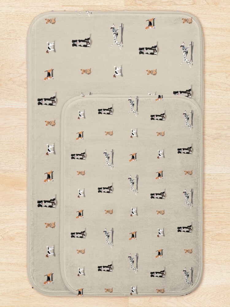 Alternate view of Dog Repeat Bath Mat
