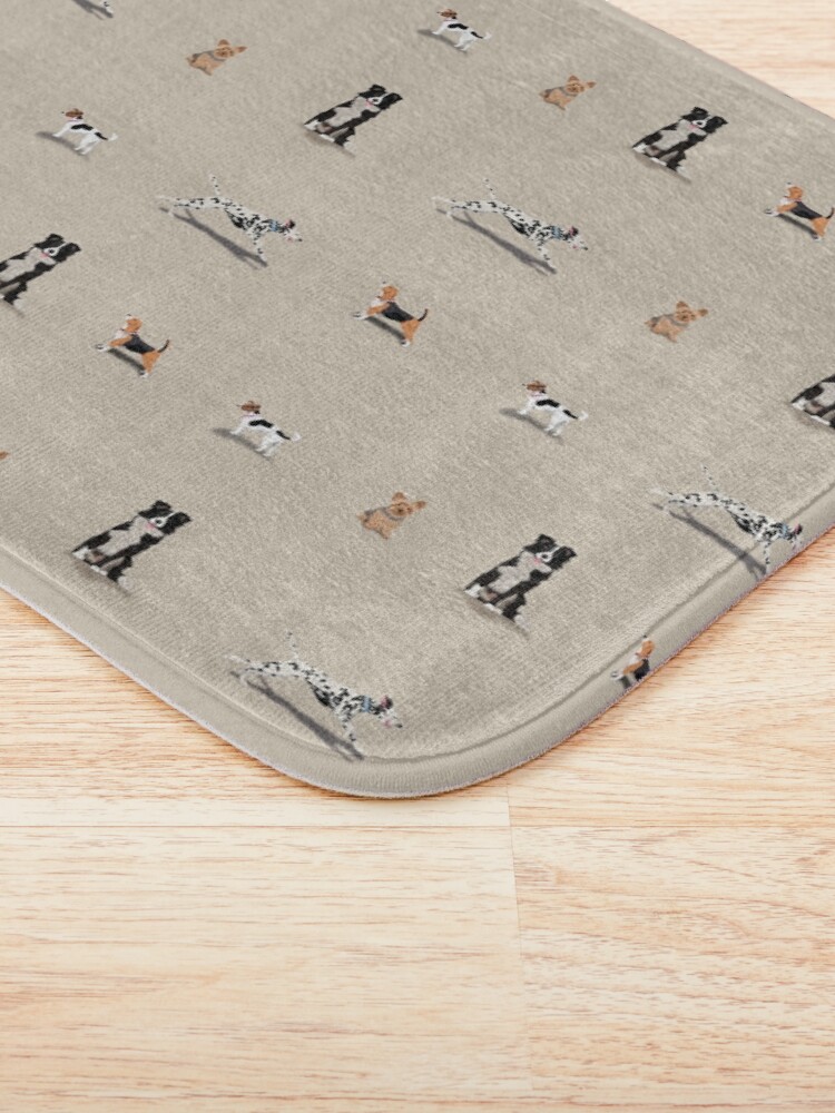 Alternate view of Dog Repeat Bath Mat