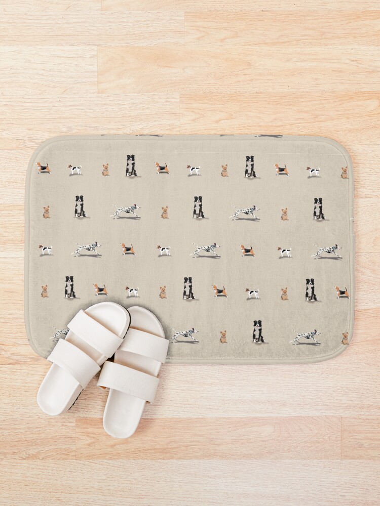 Alternate view of Dog Repeat Bath Mat
