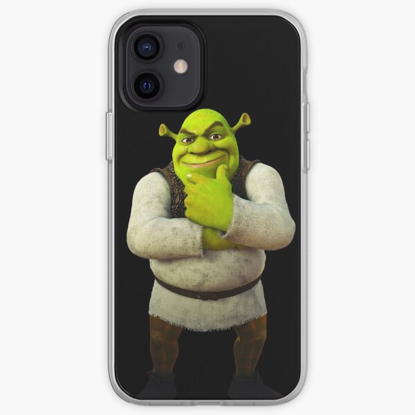 Shrek-stehende und denkende Pose iPhone Flexible Hülle