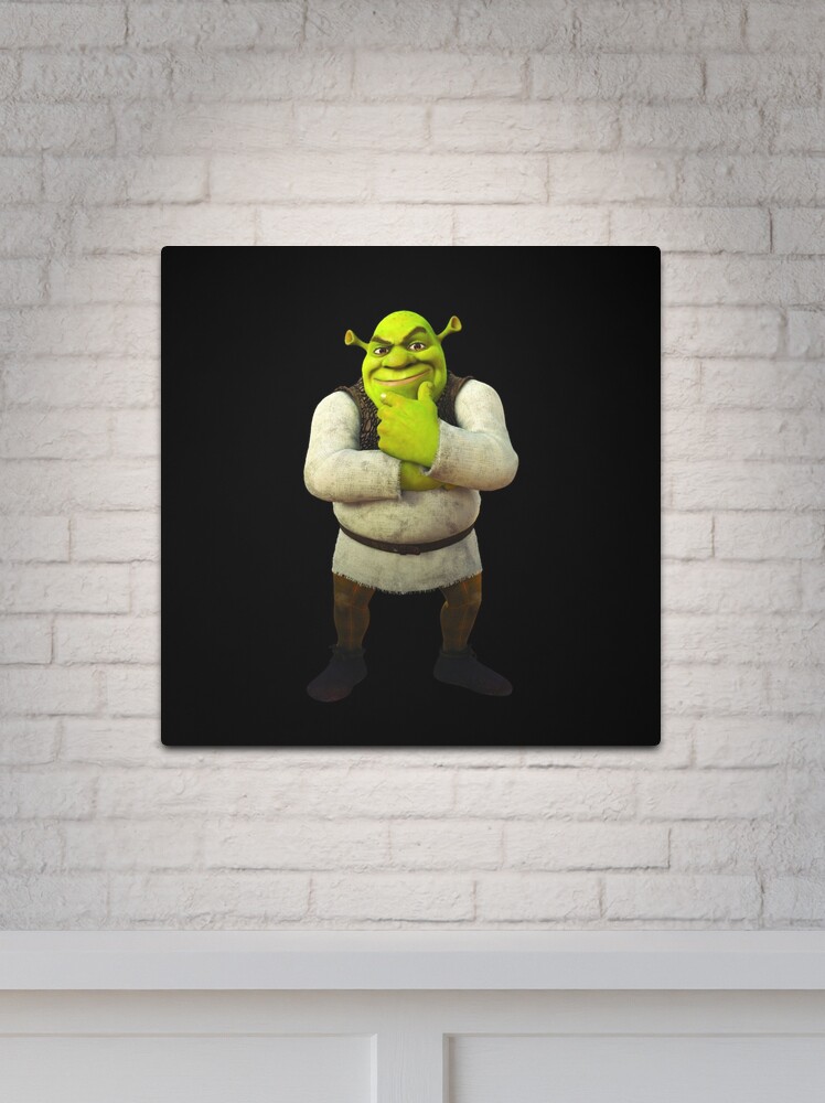 Shrek T pose | Metal Print