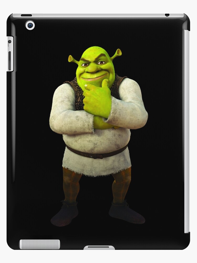 Shrek- standing and thinking pose iPad Case & Skin for Sale by Matthew554a