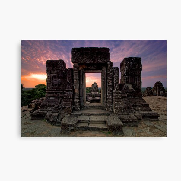 Phnom Bakheng, Hill Top Temple, Cambodia Canvas Print