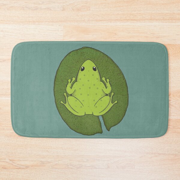 Item preview, Frog on water lily leaf  designed and sold by SavinArt.