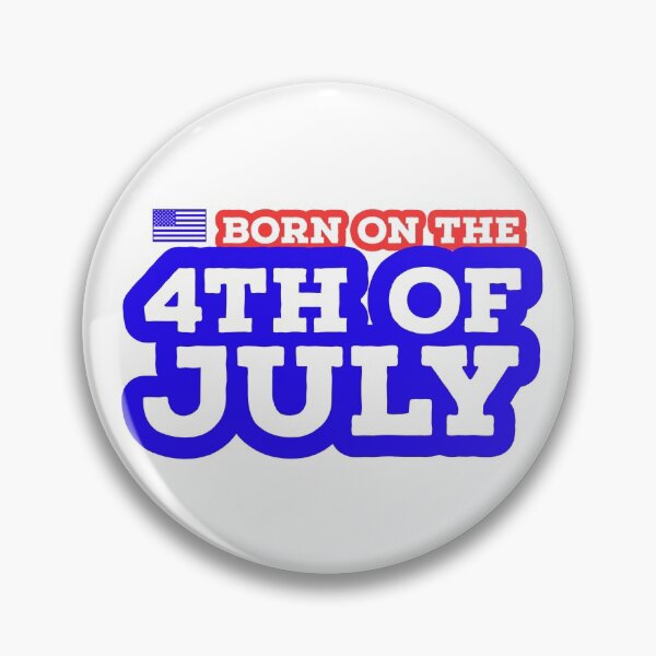 Item preview, BORN ON THE 4TH OF JULY - USA - FLAG - PARTY - PATRIOTIC  designed and sold by Tropical Blood.