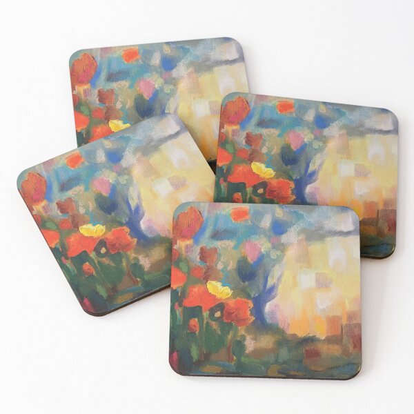 Item preview, Landscape with Flowers designed and sold by AidaGuardaii.