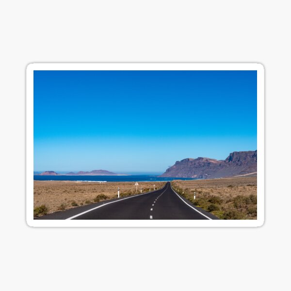 Item preview, Road to Playa Famara designed and sold by iCimages.net.