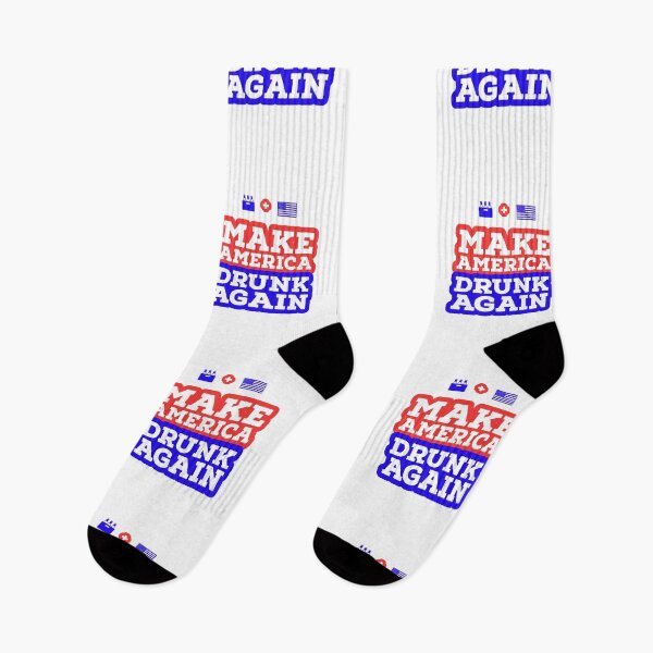 Item preview, MAKE AMERICA DRUNK AGAIN - 4TH JULY - FUNNY - BEERS - USA FLAG  designed and sold by Tropical Blood.